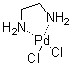 (乙二胺)二氯钯分子结构 (CAS 15020-99-2)