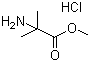 structure of CAS# 15028-41-8, Methyl 2-amino-2-methylpropanoate hydrochloride