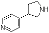 4-Pyrrolidin-3-ylpyridine molecular structure (CAS 150281-47-3)