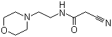 N-(2-吗啉乙基)氰基乙酰胺分子结构 (CAS 15029-26-2)