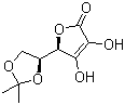structure of CAS# 15042-01-0, (+)-5,6-O-Isopropylidene-L-ascorbic acid