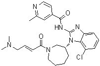 Nazartinib molecular structure (CAS 1508250-71-2)