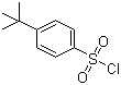 structure of CAS# 15084-51-2, 对叔丁基苯磺酰氯