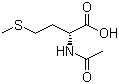N-乙酰-D-蛋氨酸分子结构 (CAS 1509-92-8)