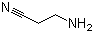 structure of CAS# 151-18-8, 3-Aminopropionitrile