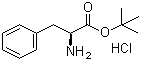 structure of CAS# 15100-75-1, tert-Butyl 3-phenyl-L-alaninate hydrochloride