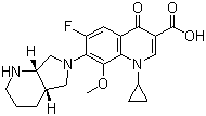 structure of CAS# 151096-09-2, Moxifloxacin