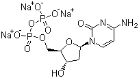 structure of CAS# 151151-32-5, 2'-Deoxycytidine-5'-diphosphate trisodium salt