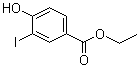 structure of CAS# 15126-07-5, Ethyl 3-iodo-4-hydroxybenzoate