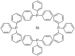 structure of CAS# 15133-82-1, Tetrakis(triphenylphosphine)nickel