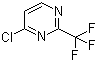 structure of CAS# 1514-96-1, 4-Chloro-2-trifluoromethyl-pyrimidine
