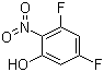 structure of CAS# 151414-46-9, 3,5-Difluoro-2-nitrophenol