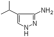structure of CAS# 151521-49-2, 4-异丙基-1H-吡唑-3-胺