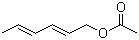 structure of CAS# 1516-17-2, trans,trans-2,4-Hexadienyl acetate