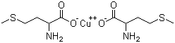 CAS # 15170-74-8, Methionine copper salt, DL-Methionine copper complex, Copamin, DL-Methionine copper(2+) salt, NSC 314278