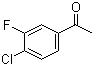 structure of CAS# 151945-84-5, 4'-Chloro-3'-fluoroacetophenone