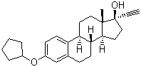 structure of CAS# 152-43-2, Quinestrol