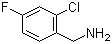 structure of CAS# 15205-11-5, 2-Chloro-4-fluorobenzylamine