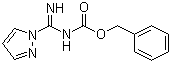 N-(Benzyloxycarbonyl)-1H-pyrazole-1-carboxamidine molecular structure (CAS 152120-62-2)