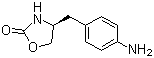 (s)-4-(4-氨基苄基)-1,3-噁唑烷-2-酮分子结构 (CAS 152305-23-2)