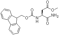 CAS 登录号：152338-32-4, (S)-3-(9H-芴-9-基甲氧基羰基氨基)琥珀酰氨酸甲酯