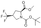 CAS 登录号：1523541-90-3, (2S,4S)-1-叔-丁基2-甲基4-(三氟甲基)吡咯烷-1,2-二羧酸酯