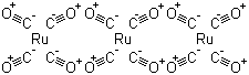 structure of CAS# 15243-33-1, Triruthenium dodecacarbonyl