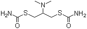 CAS 登录号：15263-53-3, 杀螟丹, 1,3-二(氨基甲酰硫)-2-二甲氨基丙烷