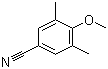 structure of CAS# 152775-45-6, 3,5-Dimethyl-4-methoxybenzonitrile