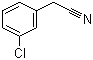 structure of CAS# 1529-41-5, 3-Chlorobenzyl cyanide