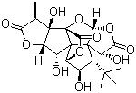 structure of CAS# 15291-76-6, Ginkgolide C