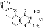 structure of CAS# 152946-68-4, Nolatrexed dihydrochloride