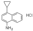 CAS # 1533519-92-4, 4-Cyclopropyl-1-naphthalenamine hydrochloride (1:1)