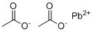 CAS # 15347-57-6, Lead acetate anhydrous, Lead(2+) diacetate, Plumbous Diacetate,