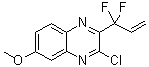 structure of CAS# 1535210-94-6, 3-氯-2-(1,1-二氟-2-丙烯-1-基)-6-甲氧基喹喔啉