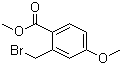 structure of CAS# 15365-25-0, Methyl 2-(bromomethyl)-4-methoxybenzoate
