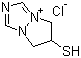 structure of CAS# 153851-71-9, 6,7-Dihydro-6-mercapto-5H-pyrazolo[1,2-a][1,2,4]triazolium chloride