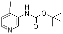 (4-Iodo-3-pyridinyl)-carbamic acid 1,1-dimethylethyl ester molecular structure (CAS 154048-89-2)