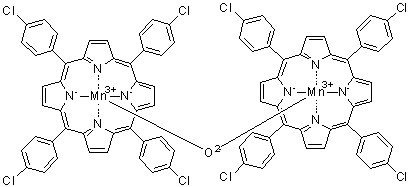 CAS # 154089-63-1, mu-Oxobis[5,10,15,20-tetrakis(4-chlorophenyl)-21H,23H-porphinato(2-)-N21,N22,N23,N24]dimanganese