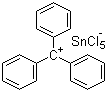 structure of CAS# 15414-98-9, Triphenylmethyl pentachlorostannate