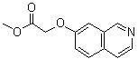 CAS 登录号：1541417-75-7, 2-(7-异喹啉基氧基)乙酸甲酯