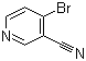 4-溴-3-氰基吡啶分子结构 (CAS 154237-70-4)
