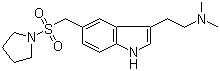 structure of CAS# 154323-57-6, Almotriptan
