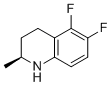 structure of CAS# 154357-38-7, (S)-5,6-difluoro-2-methyl-1,2,3,4-tetrahydroquinoline