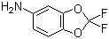 2,2-Difluoro-5-aminobenzodioxole molecular structure (CAS 1544-85-0)