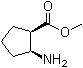 CAS # 154460-33-0, (1R,2S)-2-Aminocyclopentanecarboxylic acid methyl ester