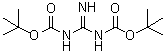 structure of CAS# 154476-57-0, N1,N2-Bis(tert-butyloxycarbonyl)guanidine
