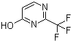 4-羟基-2-三氟甲基嘧啶分子结构 (CAS 1546-80-1)