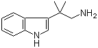 structure of CAS# 15467-31-9, 3-(2-Amino-tert-butyl)indole