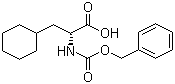 structure of CAS# 154802-74-1, (R)-alpha-[[(Phenylmethoxy)carbonyl]amino]cyclohexanepropanoic acid